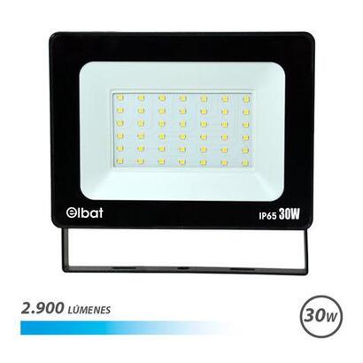 elbat-foco-led-30w-lumenes-2900-6500k-luz-fria-angulo-120-ip65-para-exterior-color-negro