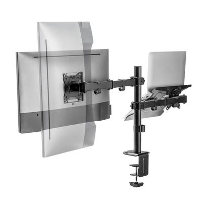 aisens-soporte-de-mesa-giratorio-e-inclinable-para-portatil-y-monitortv-9kg-de-17-32-negro
