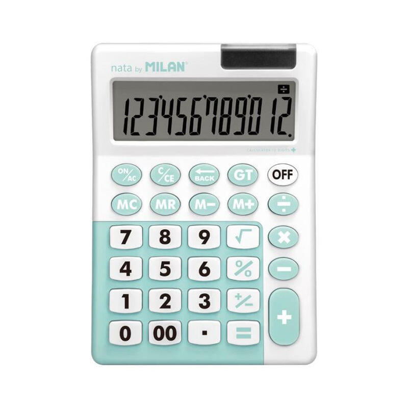 milan-blister-calculadora-12-digitos-edicion-turquesa