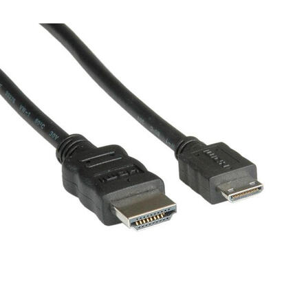 cable-value-hdmi-mini-hdmi-2-m-hdmi-hdmi-tipo-a-estandar-hdmi-type-c-mini-negro