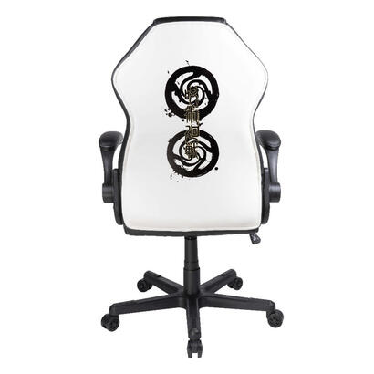 silla-gamer-konix-jujutsu-kaisen-gran-comodidad-y-ergonomia-clase-4-100-mm-color-blanco-y-negro