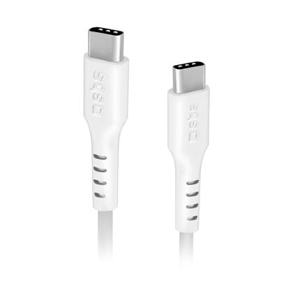 sbs-cable-usb-c-a-usb-c-2m-blanco