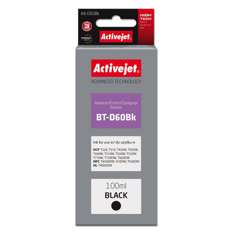 activejet-tinta-ab-d60bk-repuesto-brother-bt-d60bk-supreme-100-ml-negro