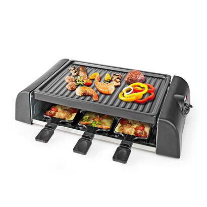 nedis-gourmet-raclette-grill-6-personas-espatula-ajuste-de-temperatura