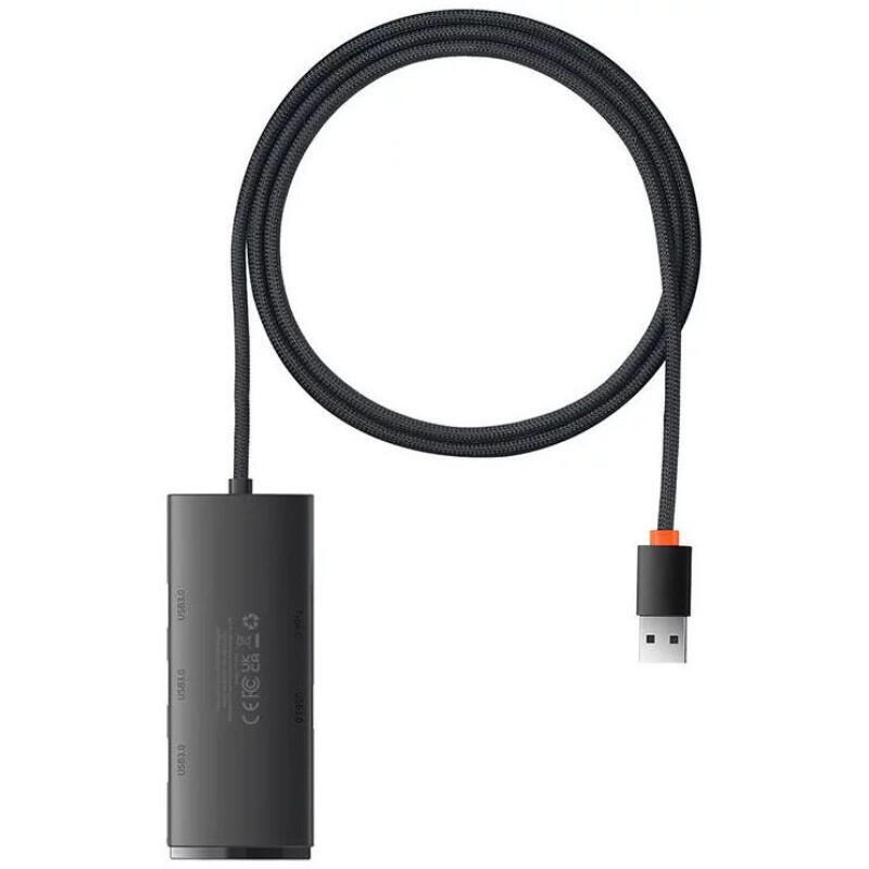 baseus-lite-series-usb-a-to-x4-usb-a-30-hubb-black baseus-lite-series-usb-a-to-x4-usb-a-30-hubb-black