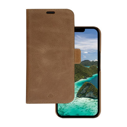 dbramante1928-lynge-funda-para-iphone-14-plus-17-cm-67-folio-bronceado