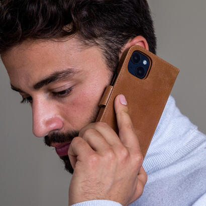 dbramante1928-lynge-funda-para-iphone-14-plus-17-cm-67-folio-bronceado