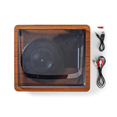 turntable-9-w-bluetooth-dust-cover-brown-turn200bn