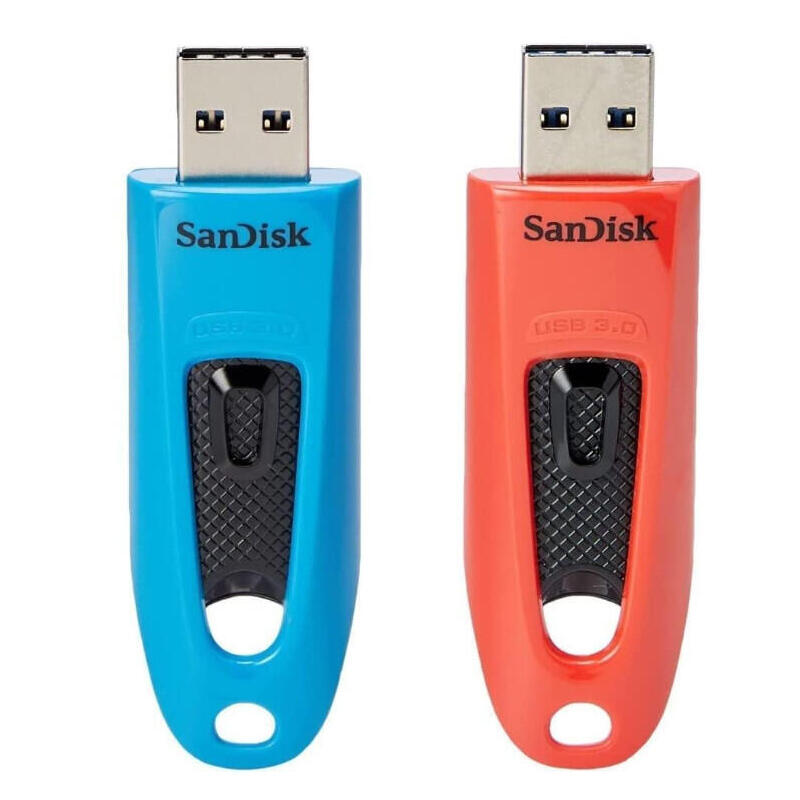 sandisk-ultra-unidad-flash-usb-64gb-usb30-azul-rojo-paquete-de-2