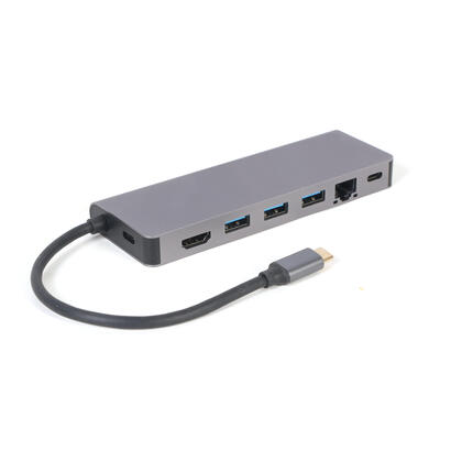 gembird-a-cm-combo5-05-multi-port-adapter-usb-tipo-c-5in1-hub-hdmi-pd-card-reader-lan
