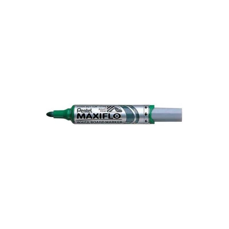 pack-de-12-unidades-pentel-maxiflo-rotulador-para-pizarra-blanca-regulacion-del-flujo-de-tinta-punta-redonda-ancho-de-linea-25mm