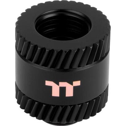 thermaltake-pacific-sf-extensor-hembra-a-macho-20mm-conexion-negro-mate