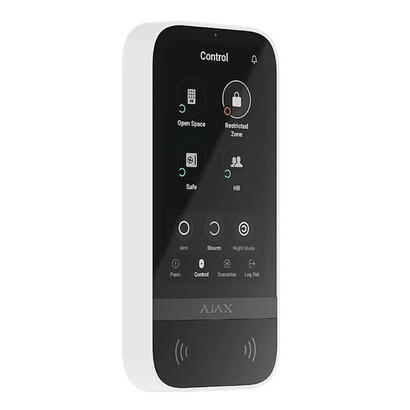 ajax-keypad-touch-wh-ajax-keypad-touchscreen-teclado-tactil-con-lector-inalambrico-color-blanco