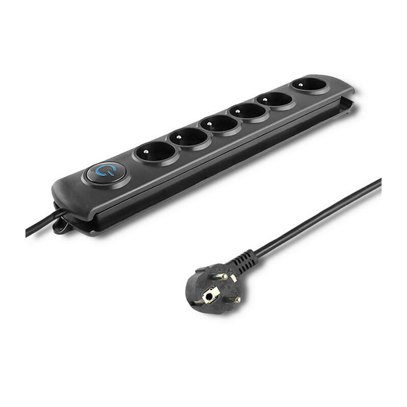 regleta-qoltec-50172-limitador-de-tension-negro-6-salidas-ac-230-v-5-m regleta-qoltec-50172-limitador-de-tension-negro-6-salidas-ac-230-v-5-m