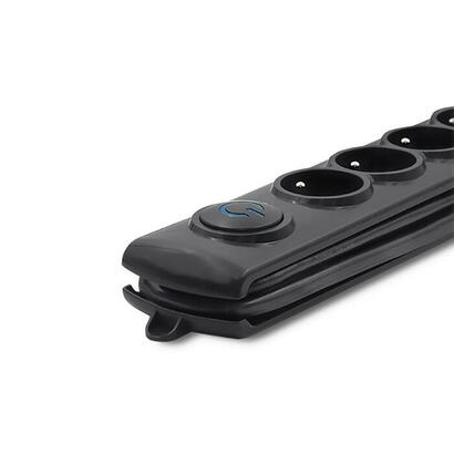 regleta-qoltec-50172-limitador-de-tension-negro-6-salidas-ac-230-v-5-m