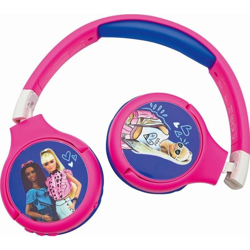 lexibook-barbie-auriculares-bluetooth-plegables-2en1