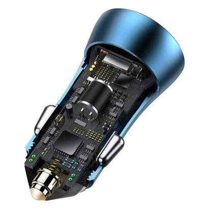 ladowarka-samochodowa-baseus-golden-contactor-pro-usb-usb-c-qc40-pd-scp-40w-niebieska-kabel-usb-c-do-lightning-1m-niebieski