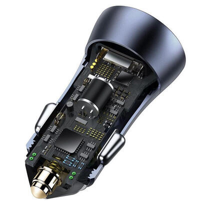 ladowarka-samochodowa-baseus-golden-contactor-pro-usb-usb-c-qc40-pd-scp-40w-szara-kabel-usb-c-do-ip-1m-czarny