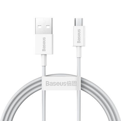 kabel-usb-do-micro-usb-baseus-superior-series-2a-1m-bialy