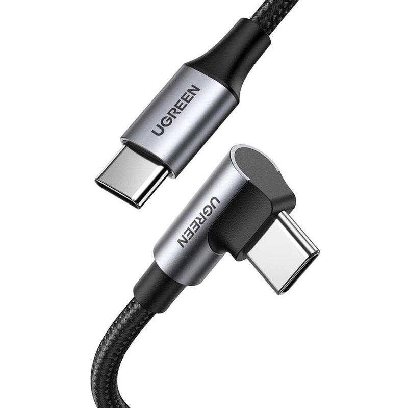 cable-ugreen-70643-usb-20-1-m-usb-c-negro-gris