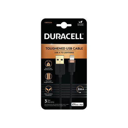 duracell-usb-do-lightning-2m-czarny