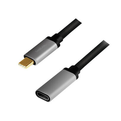 cable-logilink-cua0105-usb-05-m-usb-32-gen-2-31-gen-2-usb-c-negro-gris