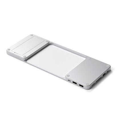 satechi-slim-dock-do-imac-24-usb-c-usb-c-10gb-usba-a-10gb-2x-usb-a-czytnik-kart-microsd-kieszen-na-nvme-sata-srebrny