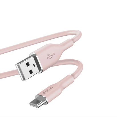 puro-icon-soft-cable-kabel-usb-a-do-usb-c-15-m-dusty-pink
