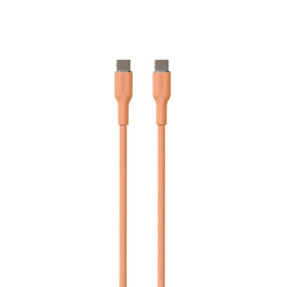 puro-icon-soft-cable-kabel-usb-c-do-usb-c-15-m-apricot