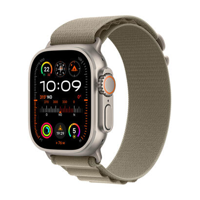 apple-watch-ultra-2-gps-cellular-49mm-caja-de-titanio-correa-loop-alpine-verde-oliva-s-pequena