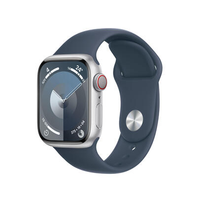 apple-watch-series-9-gps-cellular-41mm-caja-de-aluminio-plata-correa-deportiva-azul-tempestad-s-m