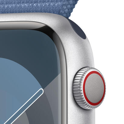 apple-watch-series-9-gps-45mm-cellular-caja-de-aluminio-plata-correa-deportiva-loop-azul-invierno
