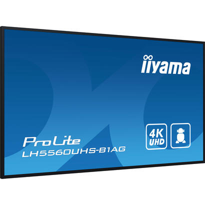 iiyama-lh5560uhs-b1ag-pantalla-de-senalizacion-pizarra-de-caballete-digital-1387-cm-546-led-wifi-500-cd-m-4k-ultra-hd-negro-proc