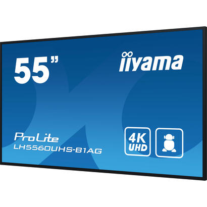 iiyama-lh5560uhs-b1ag-pantalla-de-senalizacion-pizarra-de-caballete-digital-1387-cm-546-led-wifi-500-cd-m-4k-ultra-hd-negro-proc