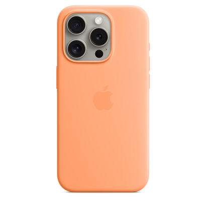 funda-iphone-15-pro-silicone-case-with-magsafe-orange-sorbet