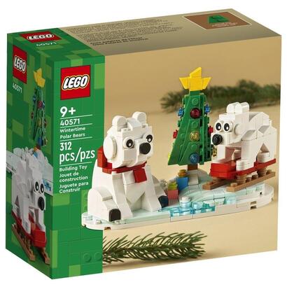 lego-40571-osos-polares-para-invierno-oso-grande-y-cachorro-con-arbol-de-navidad-9-312-piezas