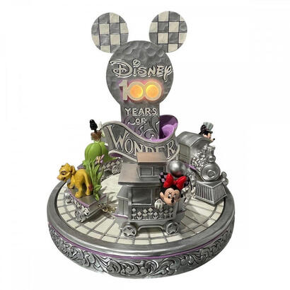 figura-decorativa-enesco-disney-100-mickey-minnie-tren