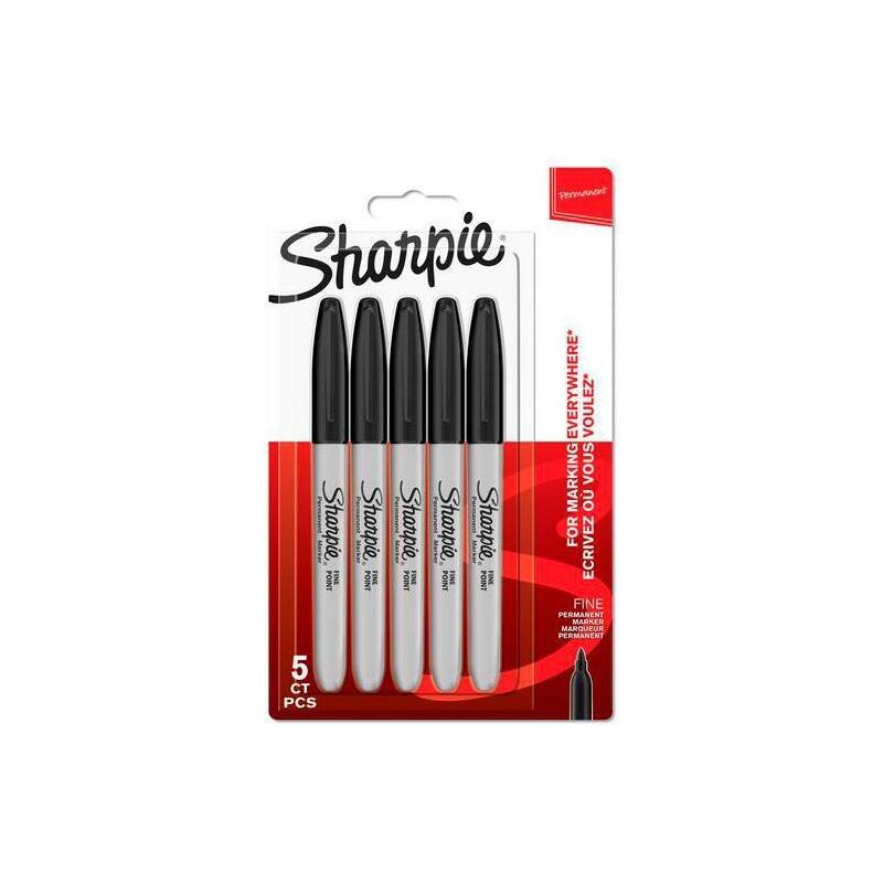 sharpie-marcador-permanente-punta-fina-blister-de-5-negro