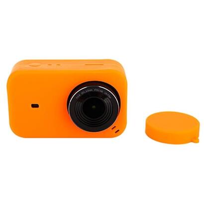 carcasa-de-silicona-xiaomi-mijia-4k-action-camera-naranja