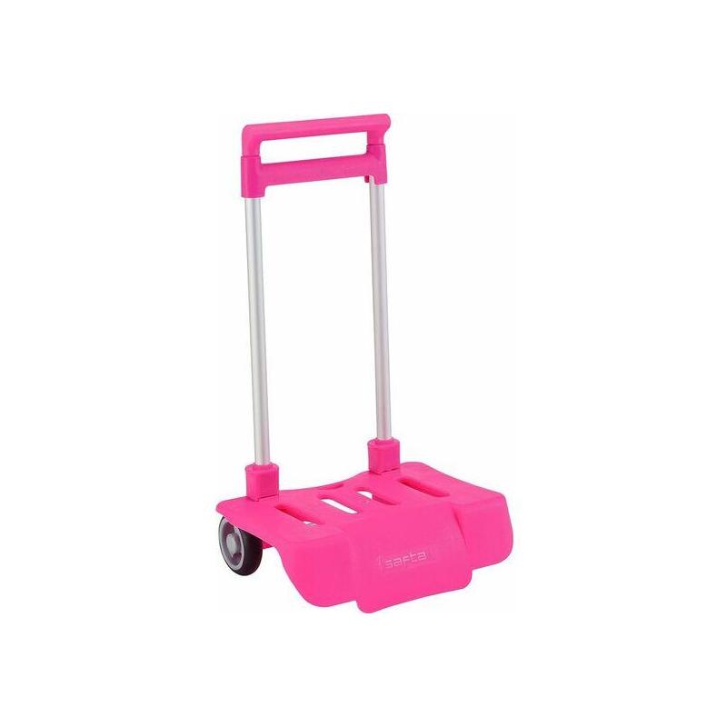 carro-portamochilas-plegable-fucsia