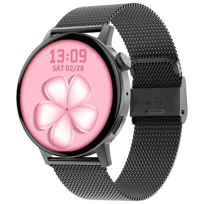 smartwatch-dt-no1-dt3-mini-con-correa-metalica-negra