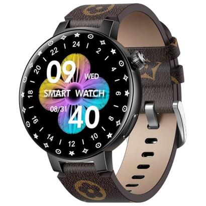 smartwatch-kumi-gt6-pro-gris-con-pantalla-blanco-y-negro