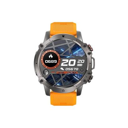 smartwatch-lemfo-ak56-correa-silicona-naranja
