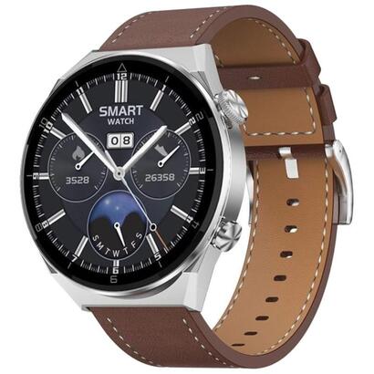 smartwatch-no1-dt3-pro-max-cuero-plata
