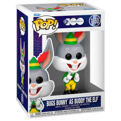 figura-pop-warner-bros-100th-anniversary-bugs-bunny-as-buddy-the-elf