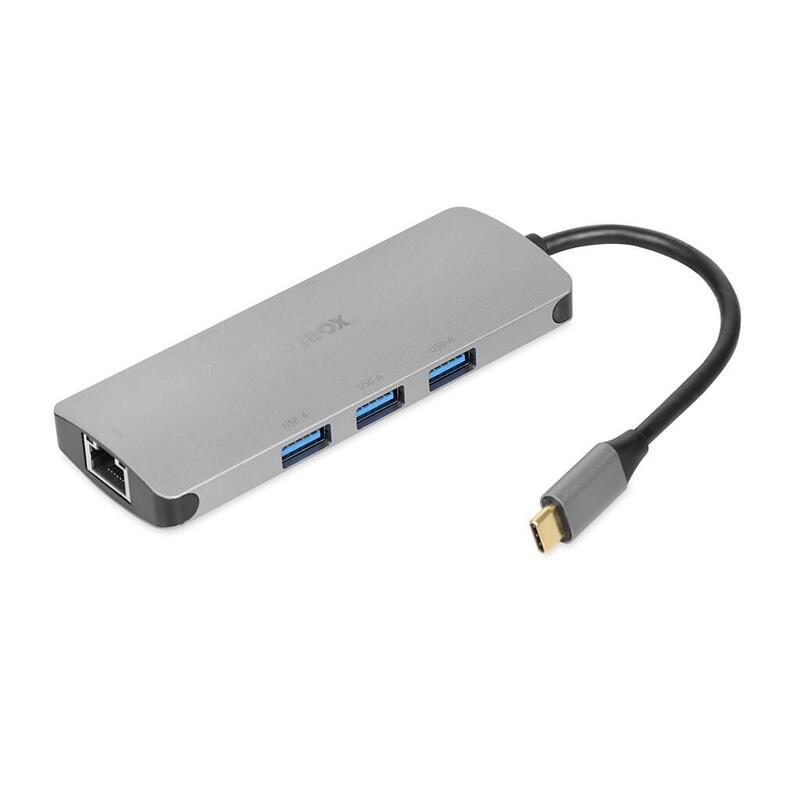 ibox-hub-usb-iuh3rj4k-usb32-lan-hdmi-4k-pd100w