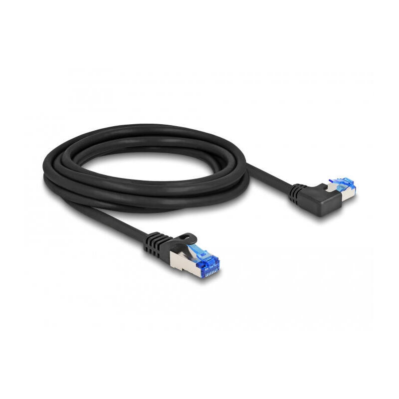 delock-cable-de-red-rj45-cat6a-sftp-gerade-links-angular-3-m-negro
