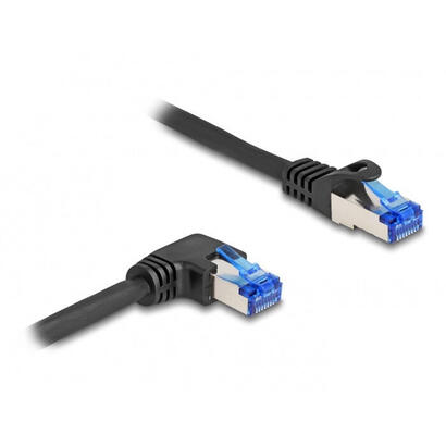 delock-cable-de-red-rj45-cat6a-sftp-gerade-rechts-angular-05-m-negro