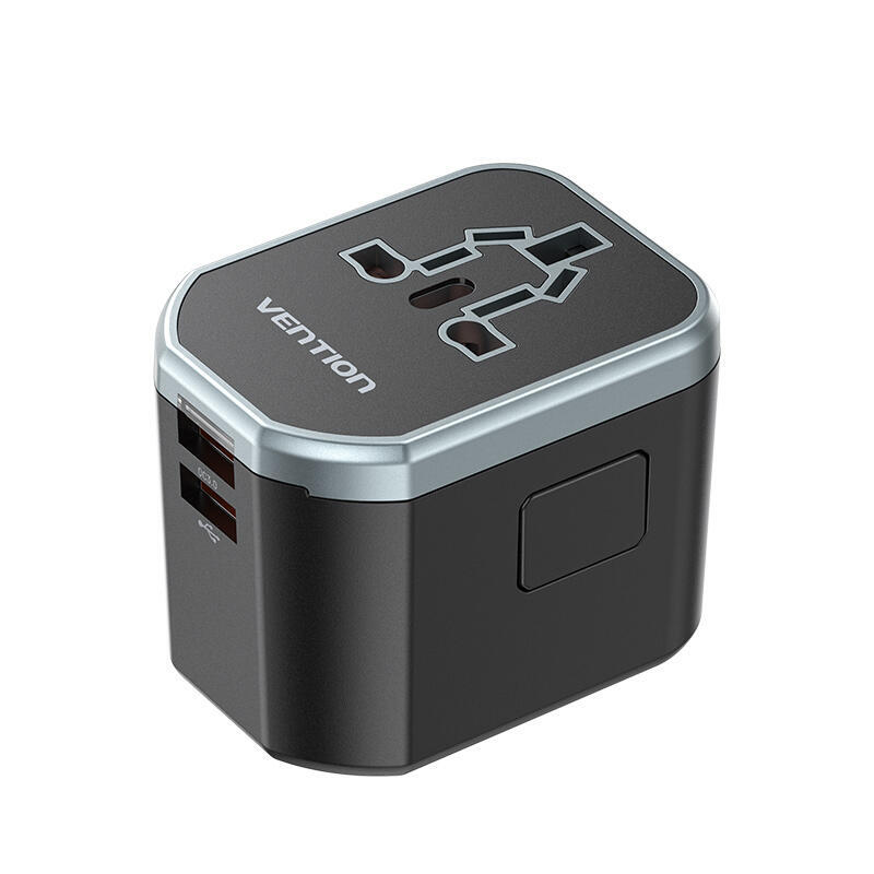 cargador-de-pared-universal-vention-fjcb0-toma-de-corriente-universal-1xusb-tipo-c-2xusb-20w