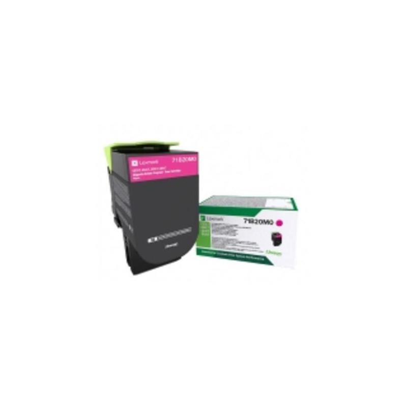 toner-lexmark-71b20m0-magenta-2300pg